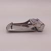 Hebilla de cinturón para hombre, frontal abatible, diente de hierro sin dientes, cabeza de hebilla, suministro de cabezada, accesorios para cinturón Jianghu de running, outlet de fábrica
