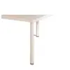 Mesa de computador, escrivaninha de mesa, mesa para home office, mesa simples para casa alugada, grande mesa branca para maquiagem
