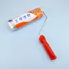 Fábrica directa de rodillos de cepillo pegamento caliente sin ángulo muerto rodillo de cepillo de 9 pulgadas rodillo de cepillo para pintura de látex pelo largo