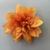 Cabezas de Flores de Dahlia Simuladas, Flores de Seda Hechas a Mano, Flores Artificiales, Accesorios para el Cabello DIY, Decoraciones de Boda, Accesorios Florales, Adornos de Flores de Seda