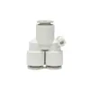 Conector Rápido Neumático Tipo Pupype de Tres Vías para Tubería de Aire Kq2H/Kq2L/Kq2U/Kq2C/Kq2T