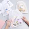 Bolsa de Embalaje con Cordón de Bolsillo, Bolsa de Embalaje para Toalla Limpiadora, Bolsa de Embalaje para Regalo, Bolsa de Almacenamiento Impermeable con Cordón para Viaje