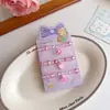 Pulsera Exquisita de Dibujos Animados para Niños Pulsera de Perlas de Cristal para Niña Bebé Kuromi Pulsera para Mujer Set de Joyería