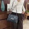 Bolso de Cadena Bordado con Diamantes para Mujer 2025 Nuevo Estilo Inspirado en Chanel Otoño e Invierno Bolso de Mano Sencillo Bolso Cruzado de Moda Casual