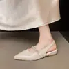 Sandalias Casuales Ligeras Francesas de Punta Abierta para Mujer, Suela Suave, Boca Baja, Sandalias de Moda de Venta Caliente, Zapatos de Suela Única Súper Suaves, Nuevas Llegadas Verano 2025
