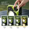 Luz Multifuncional para Camping al Aire Libre con Batería de Larga Duración, Luz Portátil para Puesto de Mercado Nocturno, Luz de Trabajo Magnética con Pantalla Digital para Reparaciones, Súper Brillante
