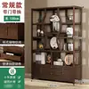 Estante de Armazenamento para Armário de Chá Prateleira de Chá de Chão Multicamadas Prateleira de Exibição Layout de Sala de Chá Estante de Armazenamento para Conjunto de Chá Novo Estilo Chinês Gabinete Multi-Tesouro