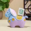 Año Nuevo del Caballo Lindos Adornos de Pony Muñeco de Caballo Manualidades de Resina Adornos de Caballo Decoración de Escritorio Regalos Culturales y Creativos