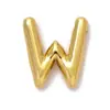 Europa y Estados Unidos venta caliente oro real 18k acero de titanio 26 letra colgante burbuja acero inoxidable joyería accesorios diy colgante de collar
