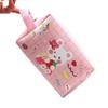 Bolsa de cosméticos de oso de dibujos animados estilo coreano para mujer, portátil, estilo ins, linda, de gran capacidad, estuche para lápices para niña, bolsa de almacenamiento, neceser
