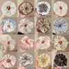 Elástico de Cabelo de Renda Estilo Coreano para Rabo de Cavalo, Scrunchie Grande, Elástico para Coque, Acessório de Cabelo de Luxo para Meninas