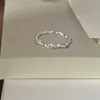 Anillo de lujo ligero, nicho, estrella de alta gama, perla y circonita cúbica para mujer, exquisito y moderno, anillo abierto ajustable