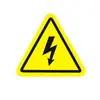 Señal de Peligro Eléctrico, Caja de Distribución, Peligro de Descarga Eléctrica, Pegatina de Advertencia de PVC, Pegatina de Advertencia de Seguridad Autoadhesiva