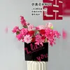 Juego de Flores Artificiales para Mesita de Noche de Boda, Arreglo para Mueble de TV de Sala de Estar de Boda, Arreglo Floral, Fábrica de Decoración Floral de Boda para Dormitorio