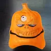 Ojos de Halloween calabaza giratoria máscara de broma de terror máscara de terror brillante grito máscara cos accesorios casa embrujada