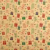 Papel de Regalo de Manzana Navideño al por Mayor Caja de Regalo de Papel Kraft para Fiesta Regalo de Nochebuena Empaque de Regalo Transfronterizo