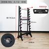 Soporte de espada integrado de pie soporte de espada vertical soporte para 18 armas equipo de artes marciales soporte para Guan Gong alabarda larga pistola hacha de batalla soporte para bastón