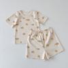 Pijamas Infantiles en Stock Estilo Verano 2026 Ropa de Casa Infantil Algodón Puro Clase A Estilo Nórdico Conjunto de Pijama para Bebé