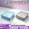 Cajas metálicas cuadradas hechas a medida con tapas y bases, cajas metálicas de regalo para té, pasteles de luna y otros regalos de alta gama; impresión de logo disponible