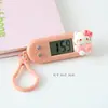 Reloj Pequeño Multifuncional Lindo de Dibujos Animados, Reloj Digital Pequeño Mini Portátil, Horario de Clases para Exámenes de Estudiantes