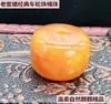 Ámbar Miel Vieja Cera Tipo Viejo Barril de Cuentas Tambor de Cuentas Pastel de Cuentas Cuenta Perforada Cuenta Suelta Cuenta Superior Vajra Pulsera de Cuentas Cuenta Espaciadora Bodhi Ying Shuo