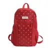 Versão Coreana 2026 Nova Mochila de Viagem com Bolinhas para Mulheres, Mochila de Esportes Outdoor de Nicho para Montanhismo, Mochila Casual para o Dia a Dia e Escola