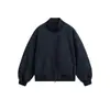 Chaqueta Bomber Americana de Calle con Cuello Alto para Hombre Joven Holgada Silueta de Alta Gama Ropa de Abrigo Chaqueta de Béisbol Top ins