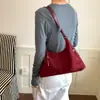Bolso Tote de Gamuza Vintage para Mujer 2026 Nuevo Otoño/Invierno Gran Capacidad para Viajar al Trabajo Bolso de Hombro Bolso Cruzado Simple Versátil