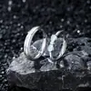 Anillo Resonante Fluorescente Original de Plata S925 con Forma de Rombo y Mariposa para Pareja de Hombres y Mujeres, un Par de Anillos Luminosos con Forma de Rombo y Lazo