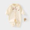 Ropa para Bebés Recién Nacidos, Monos de Algodón Puro sin Huesos para Primavera y Otoño, Lindos Conjuntos Estampados para Salir, Ropa para Bebés y Niños de Anyang