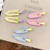Estilo Coreano Primavera y Verano Nuevo Ola de Dopamina Aleación Clip sin Costuras Dulce y Lindo Clip para Flequillo Lateral Pinza para el Cabello Accesorios para el Cabello