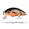 Señuelo Mini Cebo Artificial Cebo de Agua Dulce Cebo para Lubina Equipo de Pesca 4G/5Cm Minnow Cebo Falso Cebo Duro de Plástico Alta Simulación