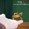 Venta al por mayor de fábrica de adornos de tortuga dragón de cobre, dinero de latón, chismes, tortuga dragón, madre e hijo, tortuga dragón, sala de estar, oficina, tamaño grande