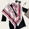 Animais da Selva~Lenço Quadrado Elegante de Sarja 90cm para Mulheres, Lenço Versátil, Lenço de Cabeça, Xale para Camisa, Peça de Roupa Externa Fina