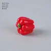 Serie de Verduras Miniatura Juguetes de Comida Realistas Pegamento de Crema para Manualidades Funda de Teléfono Llavero Accesorios para el Cabello Adornos de Resina Accesorios