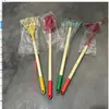 Pá de praia grande para crianças, brinquedo de jardinagem, pá pequena de ferro, enxadinha de flor, ancinho, ferramenta de jardim para coletar na praia, conjunto de pás de quatro peças