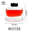 Botellas de Tinta en Stock 30/50ml Botellas de Vidrio Vacías de Colores con Varias Tapas para Uso de Oficina y Tinta para Pluma Fuente de Caligrafía Venta al por Mayor
