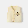 Chaleco para Bebé y Niño Pequeño 26 Primavera y Otoño Ropa Interior Temporada Chaleco Infantil Chaleco Elástico Niños y Niñas Chaqueta sin Mangas para Bebé Ropa de Otoño Chaqueta Pequeña