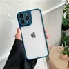 Grosor de 0.38 mm para Funda de Teléfono Apple 13 Silicona Transparente iPhone 13Pro Cobertura Completa 12 Delgada Funda de TPU