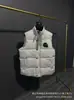 Chaleco de Ganso para Hombre y Mujer de Comercio Exterior Transfronterizo, Chaleco sin Mangas para Pareja, Estilo Clásico, Chaqueta Caliente Engrosada de Invierno