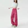 Calça Funcional para Outono e Inverno Três-Prova para Uso Outdoor, Calça de Ski Workwear de Marca Tendência, Calça Longa Casual Solta Estilo Americano com Forro de Fleece