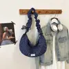 Bolso de Mujer con Estampado Floral 2026 Nuevo Otoño Casual Escolar para el Trabajo Bolso Tote Gran Capacidad Hombro Único Cruzado Bolso Dumpling