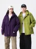 Cortavientos de moda para exteriores unisex de varios colores, estilo nuevo para entretiempo, con cremallera lateral en el bolsillo, chaqueta casual