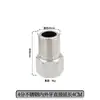 Adaptador Roscado de Acero Inoxidable Reductor Doble Rosca Macho Extensión Directa de 1/4 de Pulgada a 3/8 de Pulgada, 1/2 Pulgada, 3/4 de Pulgada a 1 Pulgada Accesorios para Tuberías de Agua