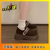 Sapatos Birkenstock Super Estilosos de Sola Grossa para Mulheres, Novo Modelo Primavera 2026, Mocassins Versáteis Casuais que Aumentam a Altura, Item Mais Vendido