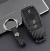 Adecuado para Mercedes nueva llave Mercedes-Benz Carcasa fibra de carbono Clase C Clase E Clase S CLS paquete de control remoto de coche funda protectora