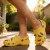 Zapatos de Agujeros de Caramelo Coloridos 3D de PVC Goma Suave Charms para Zapatos Accesorios Decorativos Similares al Estilo de Xiaohongshu