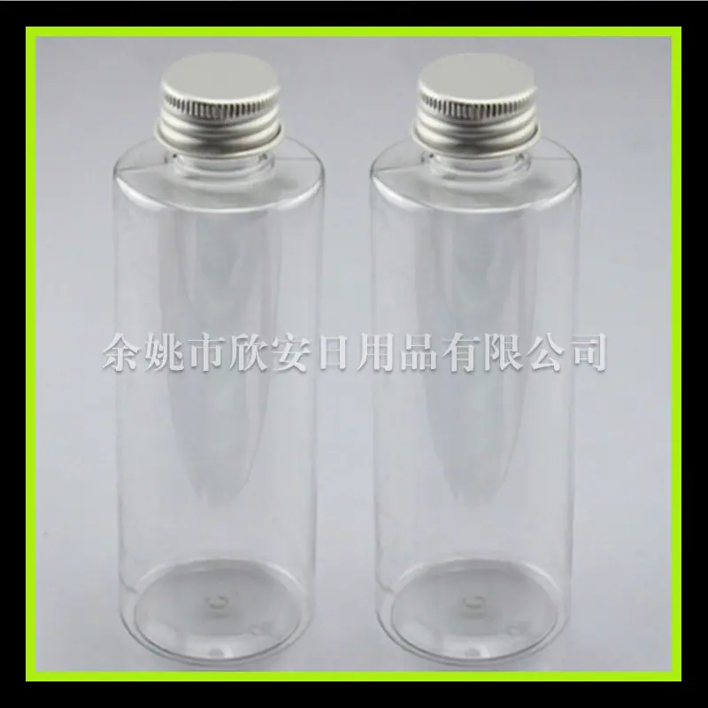 250ml平肩pet+铝 盖 透明
