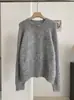 Cárdigan de Punto Jacquard 3D para Mujer KEKEZOON, Suave y Acogedor, Estilo Coreano, Corte Holgado, Cuello Redondo, Suéter Abrigo de Manga Larga 8952