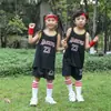 Traje de Uniforme de Baloncesto para Niños, Traje de Verano para Niño, Traje Transpirable Absorbente de Sudor para Estudiante de Primaria, Camiseta Deportiva Chaleco para Estudiante de Primaria